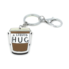 Kulcstartó üzenettel - A liquid Hug kulcstartó