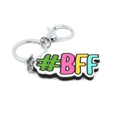 Kulcstartó üzenettel - - BFF kulcstartó