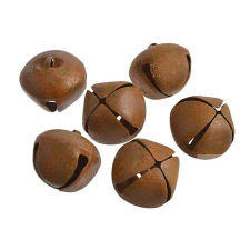  Különleges antikolt bergő (csengő), modern karácsonyi kompoziciók kelléke. dekorációs kellék