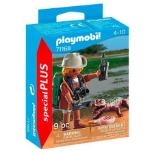 Különleges Plusz kutató aligátorral playmobil