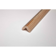 Külső sarokléc erdeifenyő 28 mm x 28 mm x 2100 mm laminált parketta