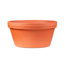 Kult agyag ültetőtál terrakotta 22cm kerti tárolás
