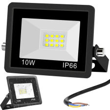 Kültéri LED halogén reflektor 10W 6000K vízálló kültéri világítás
