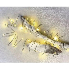 Kültéri nano fényfüzér (75 LED7,5 méter) időzítővel - meleg fehér kültéri izzósor