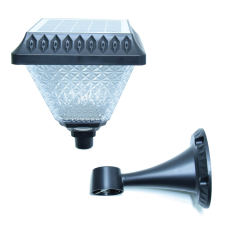  Kültéri napelemes négyszögletes falilámpa kültéri világítás