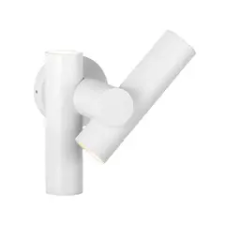  Kültéri oldalfali LED lámpatest kétirányú, forgatható (6W) meleg fehér, fehér kültéri világítás