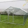  Kültéri rágcsálóketrec nyúlketrec 2x3x2 m 61211