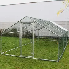  Kültéri rágcsálóketrec nyúlketrec 2x3x2 m 61211 ketrec, szállítóbox rágcsálóknak