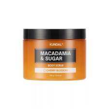 Kundal Macadamia & Sugar Cseresznyevirág Testápoló Bőrradír 550g 49008 testápoló