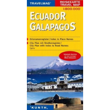Kunth Ecuador és Galápagos térkép Kunth 2013 1:800 000 térkép
