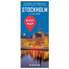 Kunth Stockholm térkép Kunth 1:15 000 2017 térkép
