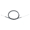  Kuplung/bowden huzal nippel 6/3,5 x 10mm hossz külső burkolat 175cm belső huzal 200cm fekete színű mofa, moped, mokick, kiskraft, Zündapp, Kreidler, Hercules, Puch, Simson számára