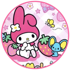  Kuromi (Sanrio) témájú 4. tortaostya, ostyalap sütés és főzés