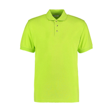 Kustom Kit Férfi galléros póló rövid ujjú Kustom Kit Workwear Polo/Superwash - 3XL, Lime férfi póló