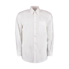 Kustom Kit Férfi hosszú ujjú Ing Kustom Kit Classic Fit Premium Oxford Shirt S, Fehér