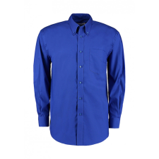 Kustom Kit Férfi hosszú ujjú Ing Kustom Kit Classic Fit Premium Oxford Shirt S, Királykék férfi ing