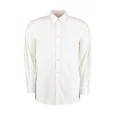 Kustom Kit Férfi hosszú ujjú Ing Kustom Kit Tailored Fit Business Shirt 2XL, Fehér