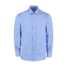 Kustom Kit Férfi hosszú ujjú Ing Kustom Kit Tailored Fit Business Shirt S, Világos kék férfi ing