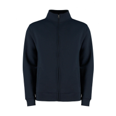 Kustom Kit Férfi hosszú ujjú pulóver Kustom Kit Regular Fit Zipped Sweatshirt XS, Sötétkék (navy)