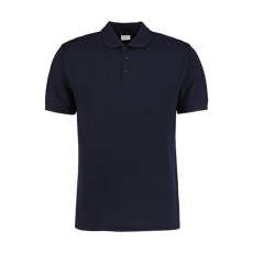 Kustom Kit Férfi rövid ujjú galléros póló Kustom Kit Klassic Slim Fit Polo Superwash 60º XL, Sötétkék (navy)