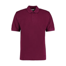 Kustom Kit Férfi rövid ujjú galléros póló Kustom Kit Men's Classic Fit Polo Superwash 60º XL, Burgundi vörös