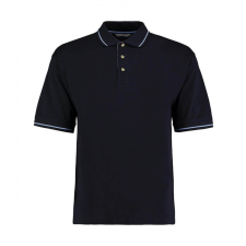 Kustom Kit Férfi rövid ujjú galléros póló Kustom Kit Men&#039;s Classic Fit St. Mellion Polo L, Sötétkék navy/világos kék férfi póló