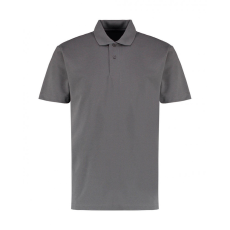 Kustom Kit Férfi rövid ujjú galléros póló Kustom Kit Men's Regular Fit Workforce Polo 4XL, Szénszürke