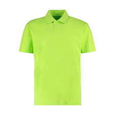 Kustom Kit Férfi rövid ujjú galléros póló Kustom Kit Men&#039;s Regular Fit Workforce Polo S, Lime zöld férfi póló