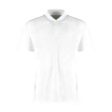 Kustom Kit Férfi rövid ujjú galléros póló Kustom Kit Regular Fit Cooltex Plus Micro Mesh Polo 3XL, Fehér