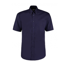 Kustom Kit Férfi rövid ujjú Ing Kustom Kit Classic Fit Premium Oxford Shirt SSL S, Midnight Sötétkék (navy)