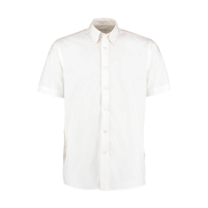 Kustom Kit Férfi rövid ujjú Ing Kustom Kit Classic Fit Workforce Shirt M, Fehér