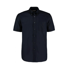 Kustom Kit Férfi rövid ujjú Ing Kustom Kit Classic Fit Workwear Oxford Shirt SSL L, French Sötétkék (navy)