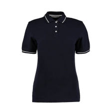 Kustom Kit Női galléros póló rövid ujjú Kustom Kit St. Mellion Polo - 3XL (20), Sötétkék navy/fehér női póló