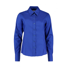 Kustom Kit Női hosszú ujjú blúz Kustom Kit Women&#039;s Tailored Fit Premium Oxford Shirt XL, Királykék blúz
