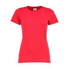 Kustom Kit Női rövid ujjú felső Kustom Kit Women's Fashion Fit Superwash 60º Tee S, Piros