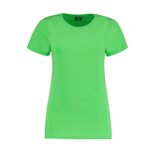 Kustom Kit Női rövid ujjú felső Kustom Kit Women&#039;s Fashion Fit Superwash 60º Tee XL, Lime zöld Marl női póló