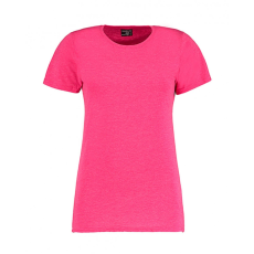 Kustom Kit Női rövid ujjú felső Kustom Kit Women's Fashion Fit Superwash 60º Tee XL, Rózsaszín Marl