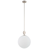 KUTEK -DIM-ZW-1-BN-300 DIMARO Nikkel Színű Függeszték 1X W IP20