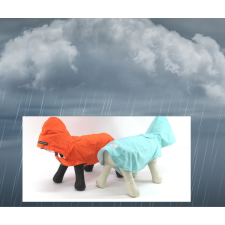  Kutya esőkabát, narancssárga, XL-es kutyaruha