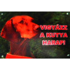  Kutya Harap Tábla A/5 Műanyag (többféle) kutyafelszerelés