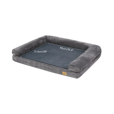 Kutyaágy, támogató hab alap, vízálló bélés, XL szállítóbox, fekhely kutyáknak