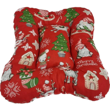  Kutyafekhely karácsonyi &#8211; piros alapon rénszarvas &#8211; télapó mintás Sz:100 cm – H:130 cm szállítóbox, fekhely kutyáknak