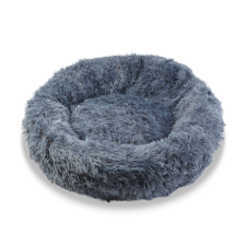  Kutyafekhely - kör - &quot;L&quot; méret - 70 cm - szürke szállítóbox, fekhely kutyáknak