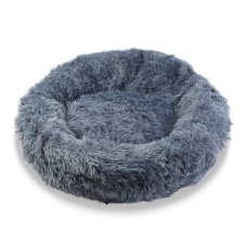  Kutyafekhely - kör - &quot;XL&quot; méret - 80 cm - szürke szállítóbox, fekhely kutyáknak