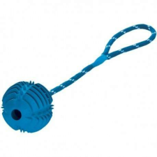  Kutyajáték K020293 hajítható labda 9 cm kötéllel játék kutyáknak