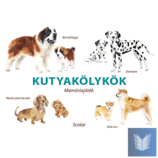 Kutyakölykök – Memóriajáték gyermek- és ifjúsági könyv