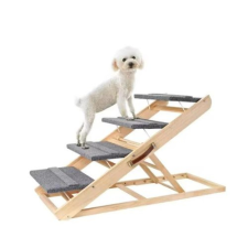  Kutyalépcső, kisállat lépcső, rámpa 100cm kutyafelszerelés