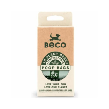  KUTYAPISZOK ZACSKÓ, iparilag komposztálható - BeCo BAGS (1 doboz/ 4 tekercs) kutyafelszerelés