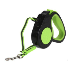  Kutyapóráz Neon, rugós 5m 20kg, 2 színben nyakörv, póráz, hám kutyáknak