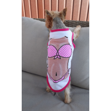  Kutyaruha - Bikini mintás trikó - XS kutyaruha